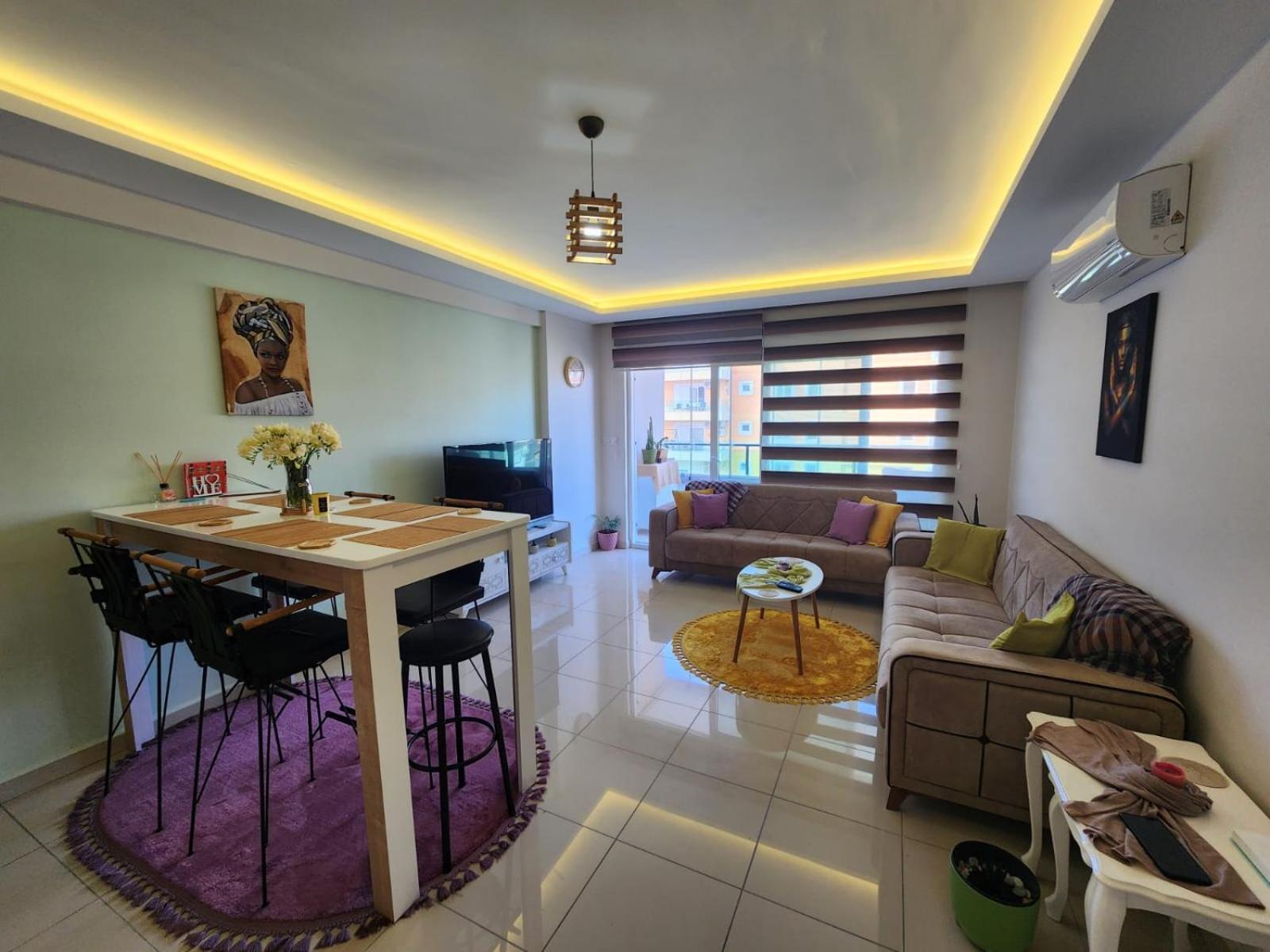 Cozy Sea View Next To The Beach, In The Mid Of The Market, Saturday Bazar, Restaurants & Bars Etc, Alanya Mahmutlar! Lägenhet Exteriör bild
